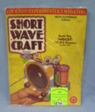 Vintage Short Wave Craft radio magazine