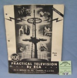 Vintage RCA practical television book