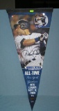 Vintage Derek Jeter full size felt pennant