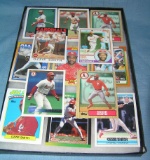 Ozzie Smith all star baseball card collection