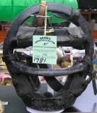 Antique baseball catcher’s mask