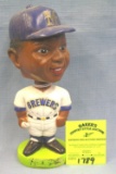 Vintage Hank Aaron bobble head sports figure