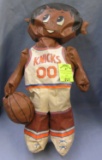 Early NY Knicks inflatable basketball mascot