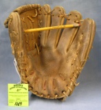 Vintage Leather Bobbie Shantz baseball glove