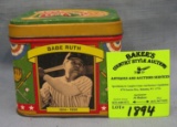 baseball hall of fame collectible tin bank