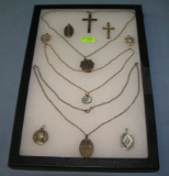 Group of vintage religious collectibles