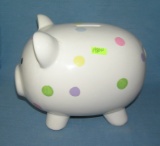 Large ceramic pig bank