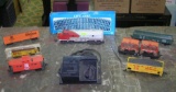 Collection of vintage toy trains