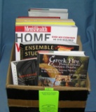 Box full of estate books