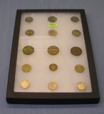 Collection of world coins