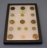 Collection of world coins