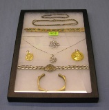 Collection of costume jewelry