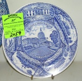 Souvenir plate of the United States Capital