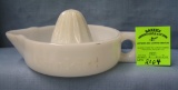 Vintage Milk Glass orange juice reamer