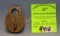 Early solid brass Board of Elections padlock