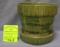 1930’s signed McCoy green art pottery vase