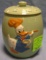 Donald Duck cookie jar by Walt Disney Prod.