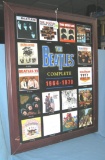 The Beatles Complete framed record album poster