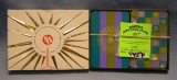 Two decks of vintage playing cards in original box
