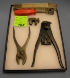Collection of vintage and antique tools