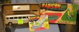 Vintage Radicon remote controlled toy bus w/ org. box