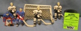 Hockey players, goals & accessories for a vintage hockey game