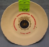 Bicentennial NYState police chief commemorative plate