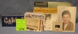 Collection of vintage photos and negatives