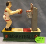 Basketball Mechanical Bank