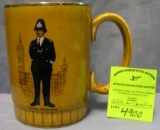 Early London Policeman beer mug
