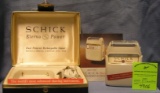 Vintage Schick Eterna power rechargeable shaving kit