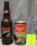 Pair of vintage beer collectibles