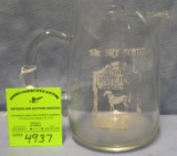 White Horse dry scotch whiskey advertising water pitcher