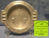 Antique advertising ash tray for the Manhattan bottling corp