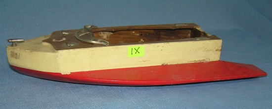 Vintage 1950's wooden boat