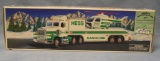 Vintage HESS toy truck and helecoptor