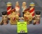 4 pairs of vintage salt and pepper shaker sets