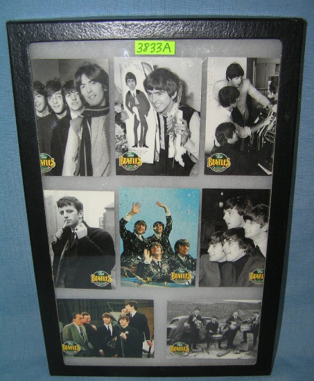 Group of Beatles collectible cards