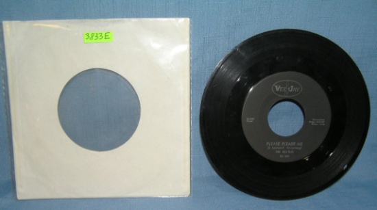 The Beatles vintage 45rpm record