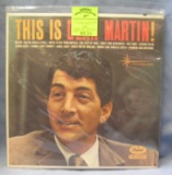 Vintage Dean Martin record album