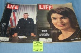 Pair of vintage LIFE magazines