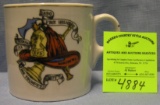 Vintage Fire Department shaving mug