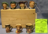 Vintage Royal Dalton character Toby mugs