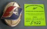 Vintage Greyhound bus employees badge