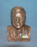 John F Kennedy all cast metal bank