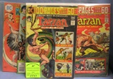 Group of vintage Tarzan comic books