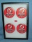 Group of vintage NHL NJ Devils hockey pin back buttons