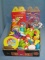 Box full of vintage fast food collectible toys