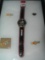 Nascar wrist watch and pin collection