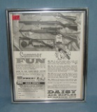 Daisy air rifles advertising display